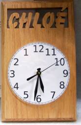 The Lefty Or Aka Bassackwards Clock - thumbnail 1