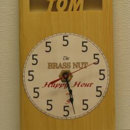 The Lefty Or Aka Bassackwards Clock - thumbnail 3