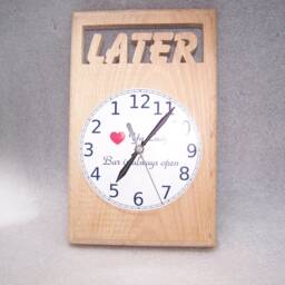 The Lefty Or Aka Bassackwards Clock - thumbnail 4
