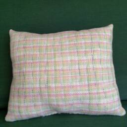 Newborn Baby Blanket. Baptism Throw Lap Green Apple #18W07 - thumbnail 4