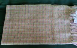 Newborn Baby Blanket. Baptism Throw Lap Green Apple #18W07