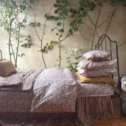 "Fitted Sheet Made With Organic Liberty Fabric " - thumbnail 2