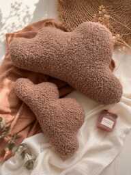 Cloud Throw Pillow - Kids 10% Set Sale Teddy Bear Room Decor Plush - thumbnail 1