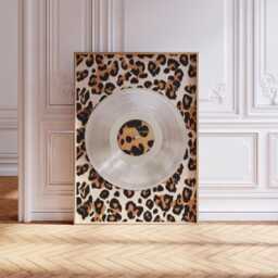 Red Leopard Wall Art Physical Posters Prints Tiger Lucky 8 Balls Cheetah Stiletto Heels Designer Shoes Vinyl Records, Above The Bed Print - thumbnail 2