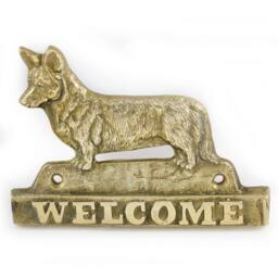 Cardigan Welsh Corgi, Dog Welcome, Hanging Decoration, Limited Edition, Artdog - thumbnail 2