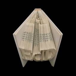 Edd - Doctor Education Educator Graduation Gift Professor 3 Letters Folded-Book Art Sculpture Unique -Custom -Personal - thumbnail 3