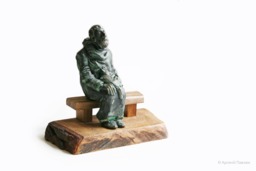 "Bronze Sculpture - ""On The Edge Of Sky" - thumbnail 1