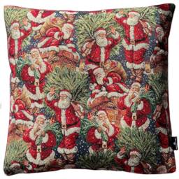 Santa Claus Christmas Cushion Cover Woven Festive Throw Pillow - thumbnail 2