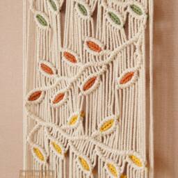 Macrame Wall Art, Natural Decor, Tapestry, Gift For Mom, Boho Living Room, Headboard, Home Mothers Day W16 - thumbnail 4