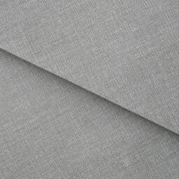 Grey Euro Sham Pillow Cover, Solid Cotton Decorative Cushion - thumbnail 2