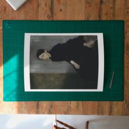 Portrait Of Anna Hammersh??i - Museum Quality Reproduction Art Print - thumbnail 2