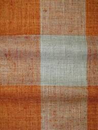 Designer Pillow Cover, Plaid, Large Gingham, Koi - thumbnail 3