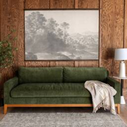 Extra Large Black & White Landscape Canvas Tapestry Wall Art - 162 - thumbnail 2