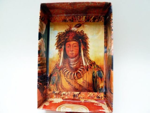 "storage Box, Organizer, Ecofriendly, Art Collage, Paper Gift Idea, Ooak, Decoration, Shades Of Orange & Ochre. 12.3"" X 8.2"" 3" - image 1
