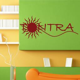 Tantra Lotus Flower Design Wall Sticker Vinyl Mural Decal Home House Apartment Art Decor Free Shipping L150 - thumbnail 1