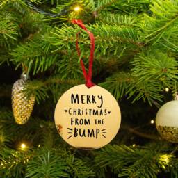 Merry Christmas From The Bump - Tree Decoration - thumbnail 3