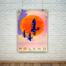 Poland Print Vintage European Travel Poster - thumbnail 1