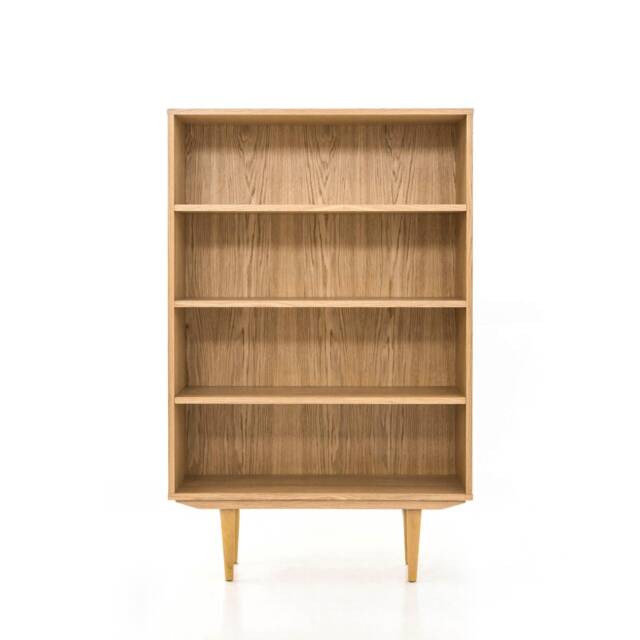 Bookcase, Bookshelf Made Of Oak Vaneer - Livlo D-R03 - image 1
