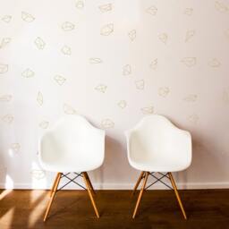 Mineral Prism Vinyl Wall Decals - Modern Geometric Pattern - thumbnail 2