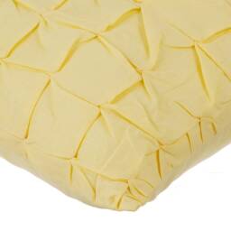 "Designer Yellow Pillow Custom 16""x16" - thumbnail 2