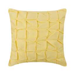 "Designer Yellow Pillow Custom 16""x16" - thumbnail 1