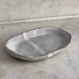 Ceramic Jewelry Tray, Handmade Stoneware Dish For Soap & Rings - thumbnail 3