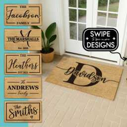 Address Doormat - Custom Door Mat Personalized Coir Welcome Housewarming Gift - thumbnail 3