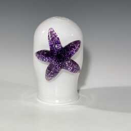 Glass Hanging Pendant - Purple Light John Gibbons - thumbnail 2