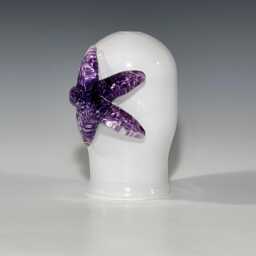 Glass Hanging Pendant - Purple Light John Gibbons - thumbnail 3