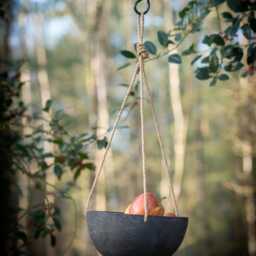 Artstone Fiona Hanger Black, Indoor & Outdoor Hanging Pot, Multiple Sizes - thumbnail 2