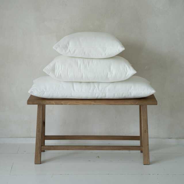 Feather Pillow Insert, Pillows, Pillow, Inserts, Throw 16x16, 16x26 Lumbar Pillow Insert - image 1