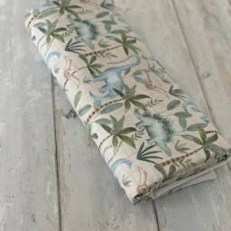 Dinosaur Baby Travel Changing Mat, Dinosaur Jungle Changing Mat, Travel Foldable Mat - thumbnail 3
