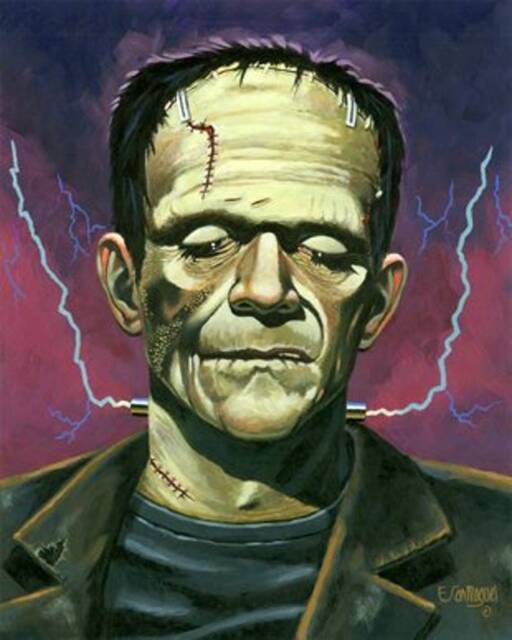 Frankenstein Night Glow