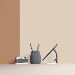 Recycled Wood Fiber 3D Desk Set, Office Accessories, Storage & Decoration, Scandinavian Design, Gift For Home - thumbnail 2