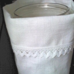 Mother's Day Light Bag Gift Dandelion Plain Embroidered Paper Cut Linen - thumbnail 3