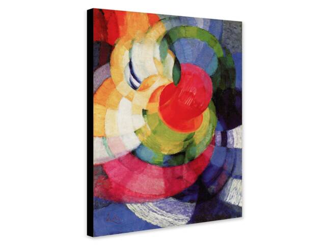 Frantisek Kupka Abstract Art Print, Disks Of Newton, Colorful Modern - image 1