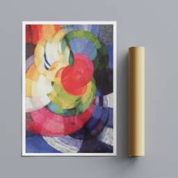 Frantisek Kupka Abstract Art Print, Disks Of Newton, Colorful Modern - thumbnail 3