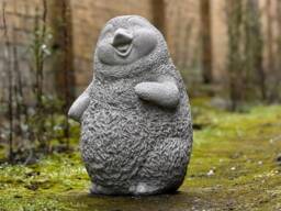 Concrete Penguin Statue Stone Baby Figurine Garden Animal Decoration Cement Sculpture Lawn Ornament Backyard Gift - thumbnail 1