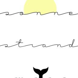Art Print, Poster, Gift, Wall Decoration, Whale, Sun, Beach, Sea - thumbnail 2