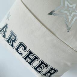 Fun Personalised Pocket/Toy Book Cushion Cover - Football Theme - thumbnail 3