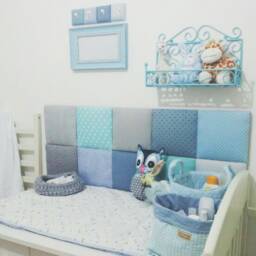 Headboard, Kids Bedroom Decor, Fabric Wall Panels, Dorm Decorative Upholstered Headboard Cushion, Nordic Decor - thumbnail 3