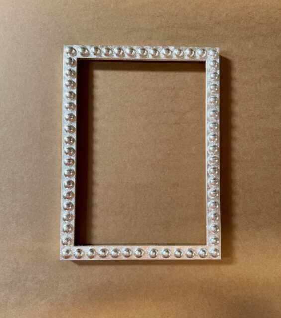 A5 A4 A3 Silver Leaf Bobbin Picture Frame - image 1