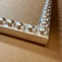 A5 A4 A3 Silver Leaf Bobbin Picture Frame - thumbnail 3