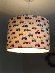 Little Tractors Lampshade - thumbnail 1