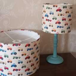 Little Tractors Lampshade - thumbnail 4