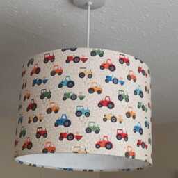 Little Tractors Lampshade - thumbnail 2