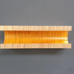 Bedside Table Available in Blue, Red, Yellow, Green, Natural/ Floating Console/Floating Shelf/ Mantle Book Shelf - thumbnail 2