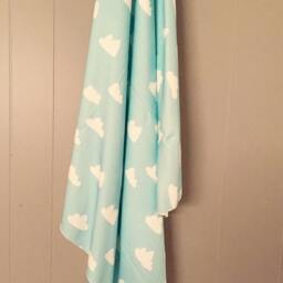 Organic Cactus Print Baby Blanket Knit Swaddle Blanket - thumbnail 4