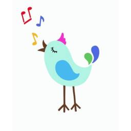 Singing Birdie Wall Art Stencil - Better Than Decals Easy To Use - thumbnail 2