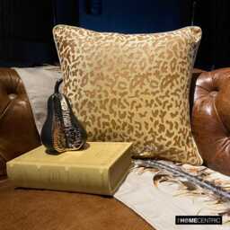 "Velvet Beige Couch Throw 16""x16" - thumbnail 2